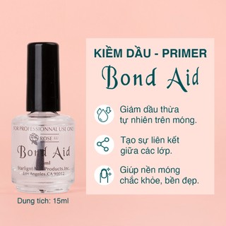 Kiềm dầu dưỡng móng Bond Aid 15ml