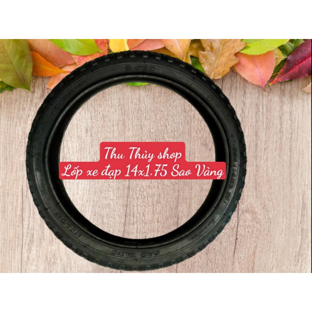 VỎ  XE ĐẠP TRẺ EM SAO VÀNG CÁC CỠ 12, 14, 16 INCHES