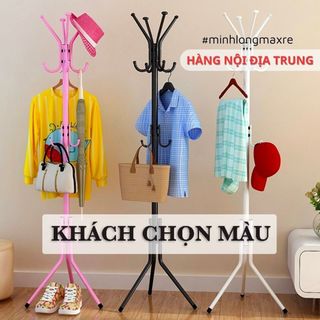 Cây Treo Quần Áo Túi Xách Trong Nhà. Cây treo quần áo xinh xắn dễ thương cây treo quần áo tiện lợi