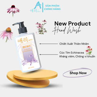 Nước rửa tay thảo dược Aeri Hàn Quốc an toàn cho bé - Chiết xuất 100% từ thiên nhiên - Cúc Tím Echinacea