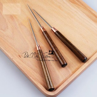 Dùi nhọn đục lỗ cán gỗ 16cm