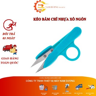 kéo bấm chỉ xỏ ngón cute tiện lợi dùng cắt chỉ thừa > cắt vải thun may vá > Chỉ_may > thietbimaynamduong