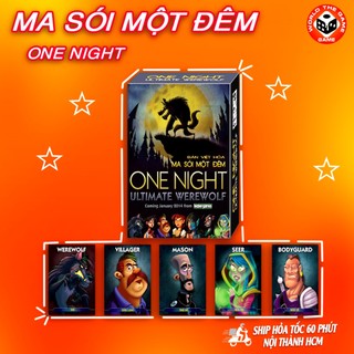 Bài ma sói one night việt hoá - phiên bản đặc biệt siêu hấp dẫn