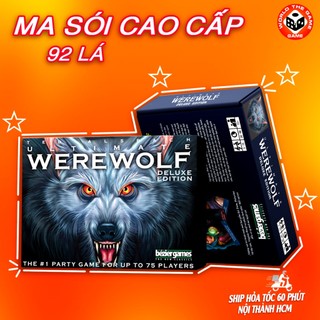 Bài ma sói-Bộ bài Ma sói Ultimate 92 lá cao cấp Việt hóa phiên bản mới 2023