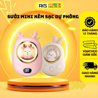 Máy Sưởi Mini Cầm Tay,Làm Ấm Nhanh 3 Mức Nhiệt,Pin Sạc Dùng 4h-6h,Nhựa ABS An Toàn,Chính Hãng ANLTEC LINSING,BH 12 Tháng