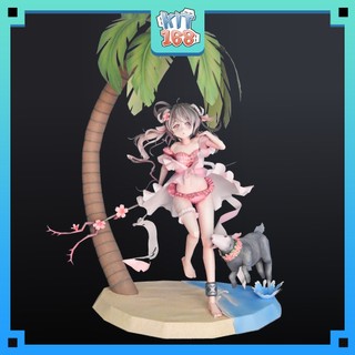 Mô hình giấy Anime Game Eyjafjalla Summer - Arknights