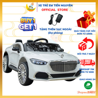 Xe Ô Tô Điện Trẻ Em Maybach Hzbb966 Cho Bé Từ 1-5 Tuổi, Có Điều Khiển Từ Xa, Kèm Sạc Điện, Bảo Hành 12 Tháng Lỗi 1 đổi 1
