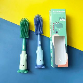 Chổi cọ bình silicon đa năng 3in1 siêu cao cấp, tiện dụng cho bé