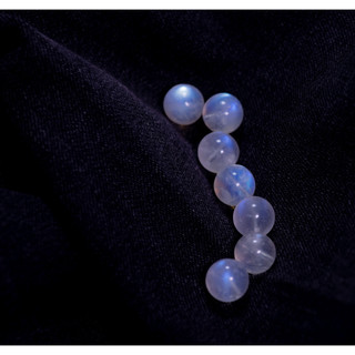 Hạt lẻ đá phong thủy Moonstone đá mặt trăng 9.5-9.8mm