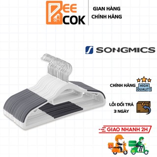 Set 50 móc treo quần áo SONGMICS mỏng 6mm chịu nặng 5kg - hàng Đức