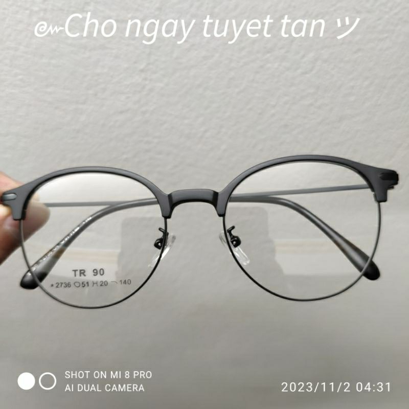 [ Tuyết Tan ] Gọng Kính Cận TR90 2736 ( Lắp Cận - Viễn - Loạn )