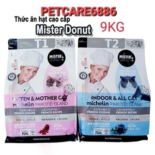 Thức ăn dinh dưỡng Mister donut và Tebcity cho mèo mọi lứa tuổi