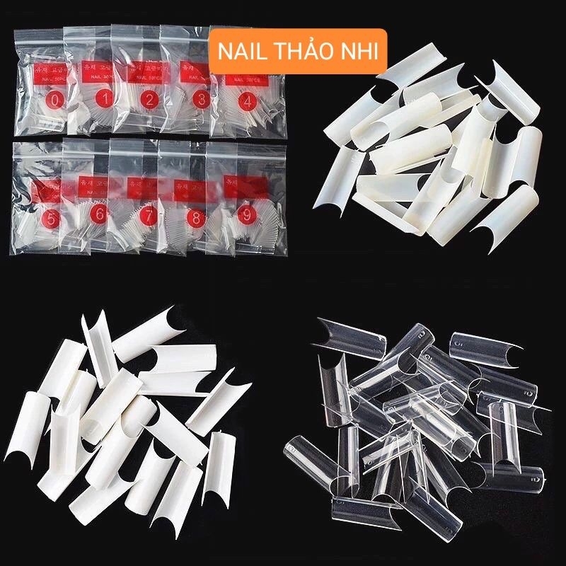 Móng Nối Form Tre Thẳng (bịch 500 móng) NAIL THAO NHI