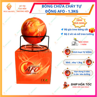 Bóng chữa cháy, bóng cứu hỏa tự động AFO 1.3kg  , dập lửa tự động, đạt hiệu quả cao , HSD 5 NĂM