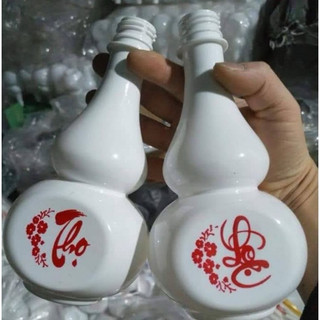 Combo 20 chai hồ lô đựng riệu 500ml in sẵn chữ Hỷ