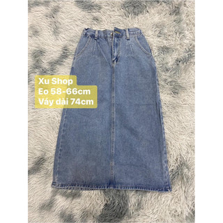 Order. Chân Váy Chữ A Eo 60cm Xẻ Tà