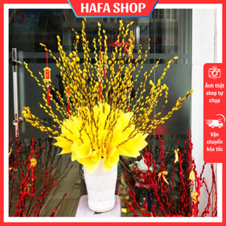 [ NGUYÊN LIỆU ] Set Làm Nụ Tầm Xuân Màu Đỏ Bằng Kẽm Nhung Handmade Nhiều Màu Sắc Decor Đẹp Sang Trọng