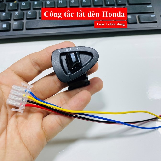 Công tắc tắt đèn Honda loại 1 chân đồng