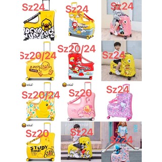 Vali Kéo du lịch trẻ em Cao cấp, Vali cho bé ngồi ,Vali cao cấp size 20,size 24,Dòng vali cao cấp chính hãng b.Duck