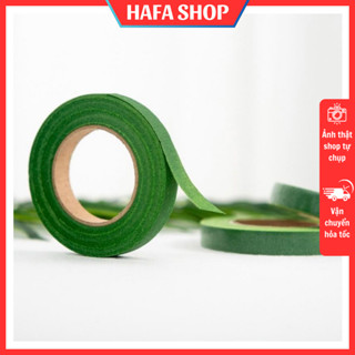 Cuộn băng keo sáp quấn cành hoa trang trí handmade - Băng dính sáp cuốn, ruy băng giấy nguyên liệu làm đồ thủ công