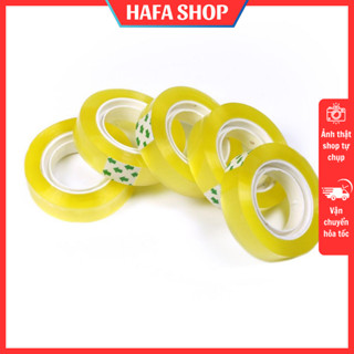 Băng dính văn phòng, cuộn nhỏ - Gói quà, gói hoa, dùng văn phòng phẩm