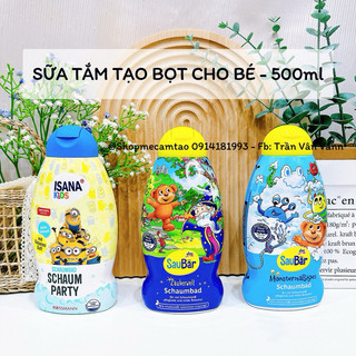 Sữa tắm tạo bọt Saubar Đức dành cho bé - 500ml