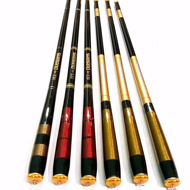 [Xả Kho] Cần Câu Tay Shimano 5H, Cần Câu Đơn, Cần Gảy Rô Diếc