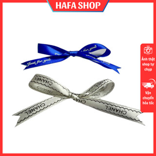 Nơ ruy băng HAFA HANDMADE loại nhỏ làm sẵn dùng trang trí