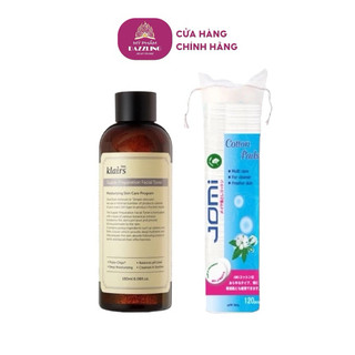 COMBO Toner Klairs Supple Preparation Facial 180ml + Bông Jomi 120 Miếng
