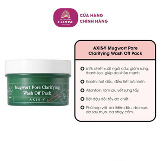Mặt Nạ Ngải Cứu Giảm Mụn, Kiềm Dầu Axis-Y Mugwort Pore Clarifying Wash Off Pack 100ml