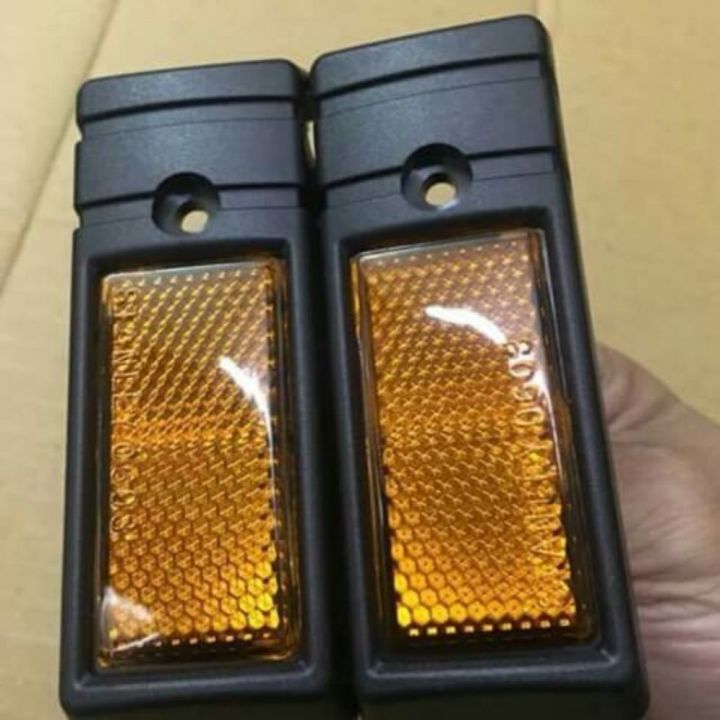 Cặp ốp Phản Quang Dream / 2 Bên Tấm Mắt mèo (Cao Cấp)
