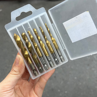 Mũi khoan taro ren xịn hss-m35 phủ coban từ m3 đến m10. mũi tạo ren chuôi lục giác chuẩn 6.35mm