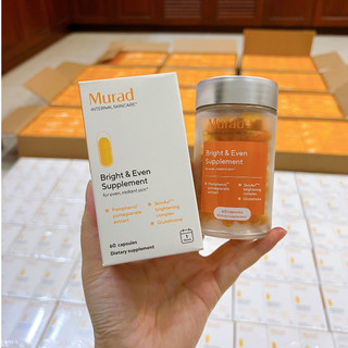 MURAD - [MẪU MỚI] Viên Uống Chống Nắng Sáng Da Murad Bright & Even Supplement 60 Viên
