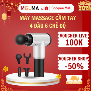 Máy Massage - Súng Massage MISUMA Cầm Tay  Xoa Bóp Toàn Thân Giảm Căng Cơ Cải Thiện Sức Khỏe Người Dùng