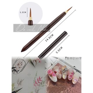 Cọ thư pháp cán gỗ vẽ màu nước
