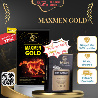 [Mua 1 Tặng 1] MaxMen Gold Chính Hãng, Tặng G Men Tinh Chất Hàu - Bổ Thận Tráng Gương Hỗ Trợ Tăng Cường Sinh Lý Nam Giới