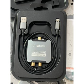  Bộ chuyển âm thanh quang Optical sang AV hãng Choseal Bản cao cấp   tặng dây quang dài 1m   