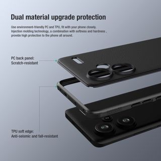 Ốp lưng Redmi Note 13 Pro 5G - Note 13 Pro+ Nillkin Frosted Shield Pro