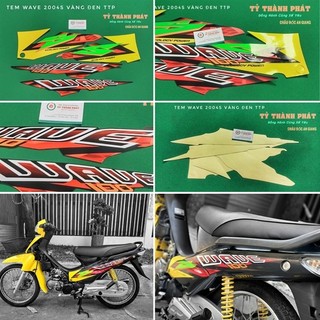 Tem Wave 2004S Vàng Đen ĐB ( GZ ) ( 1 Bộ )