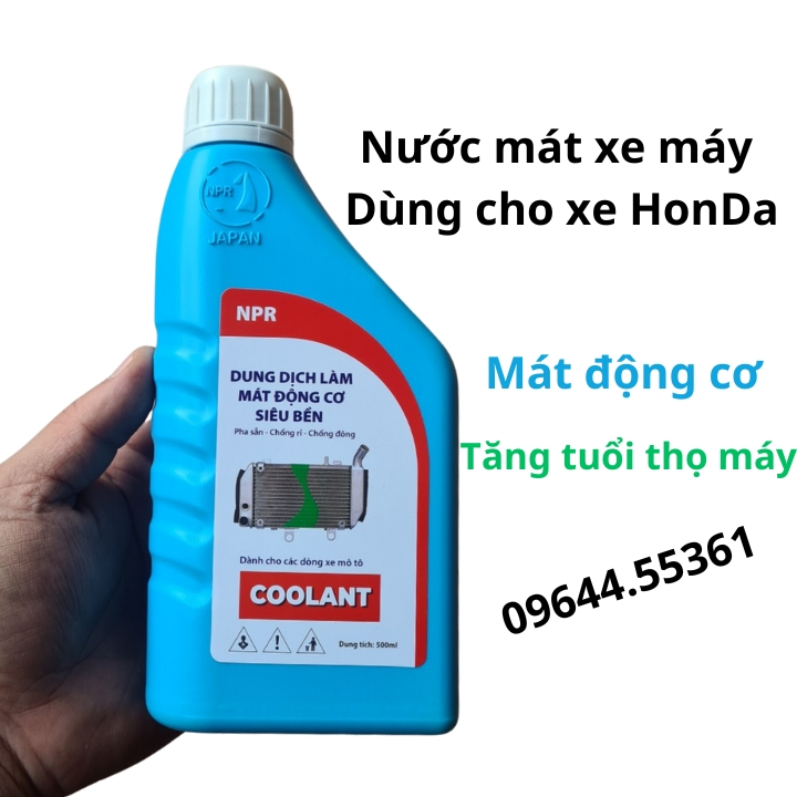 Nước làm mát xe máy, làm mát động cơ giúp xe vận hành bền bỉ, êm ái không xảy ra hiện tượng ỳ máy nóng máy