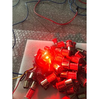led đèn hậu 2 tim nháy audi. đèn phanh, demi xe máy. ô tô 12V.