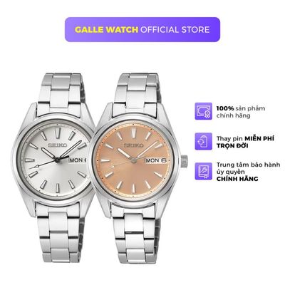 Đồng hồ nữ Seiko SUR3 kính Sapphire cứng cáp, sang trọng, chống nước 10ATM, dây thép đeo tay thời trang
