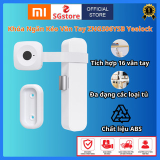 Ổ khoá tủ vân tay Xiaomi ZNGS06YSB, Khoá vân tay thông minh cho ngăn kéo, Chống trộm an toàn