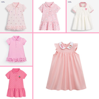 BST váy hè polo bé gái họa tiết đáng yêu 2-7 tuổi - Little Maven Chính Hãng