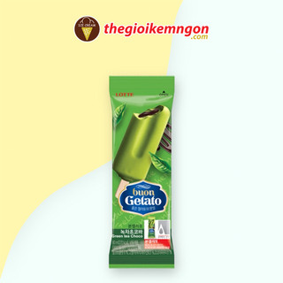 Kem trà xanh socola Hàn Quốc Lotte Buon Gelato Greentea Choco (80ML)