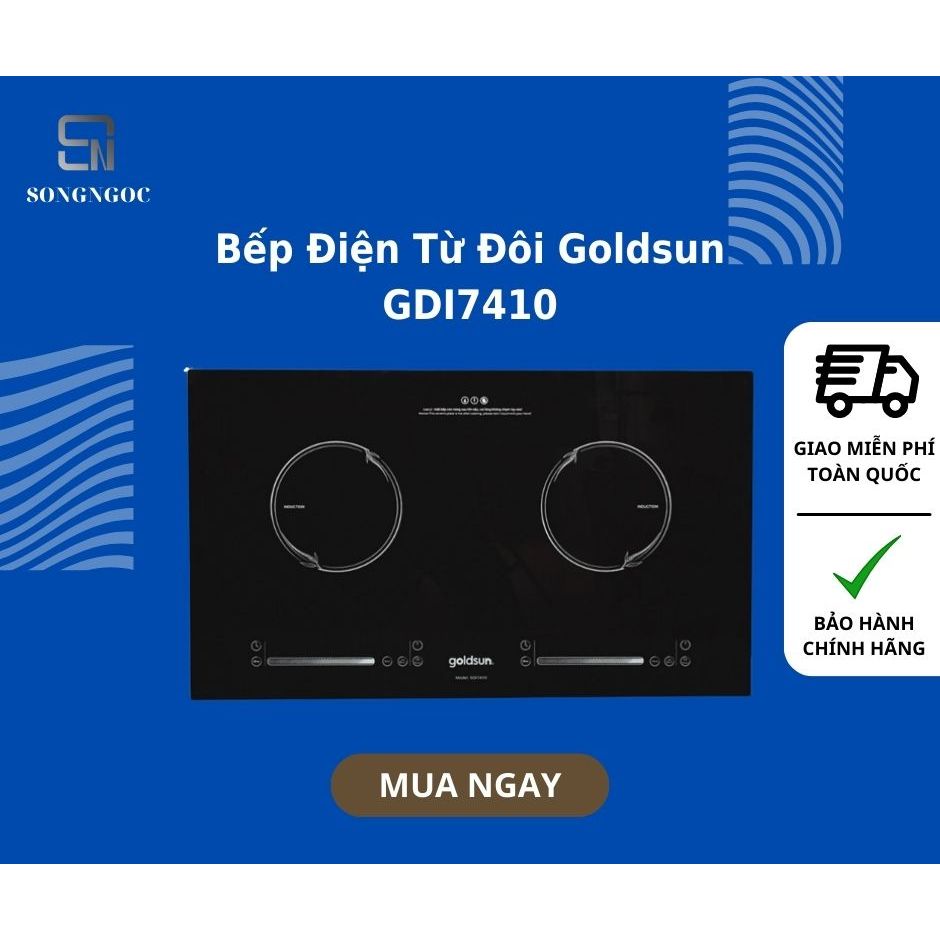 Bếp Điện Từ Đôi Goldsun GDI7410 - New Chính Hãng