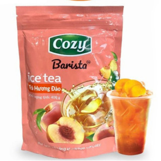 Trà COZY Hương Đào Hòa Tan Gói 400G - COZY PEACH ICE TEA