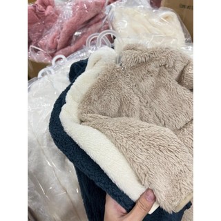 ✨ PLinh KID ✨ ÁO LÔNG CỪU MŨ UNI CHO BÉ