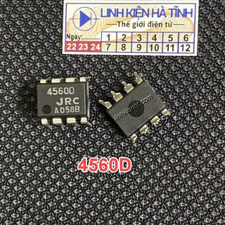 5 con ic khuếch đại thuật toán cắm jrc4560d 4560d 4560 dip-8 mới