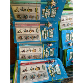 Combo bút kun như ý mực kim màu tím